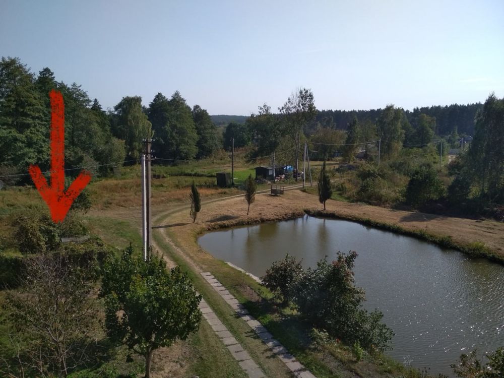 Продаж будинку біля озера та лісу