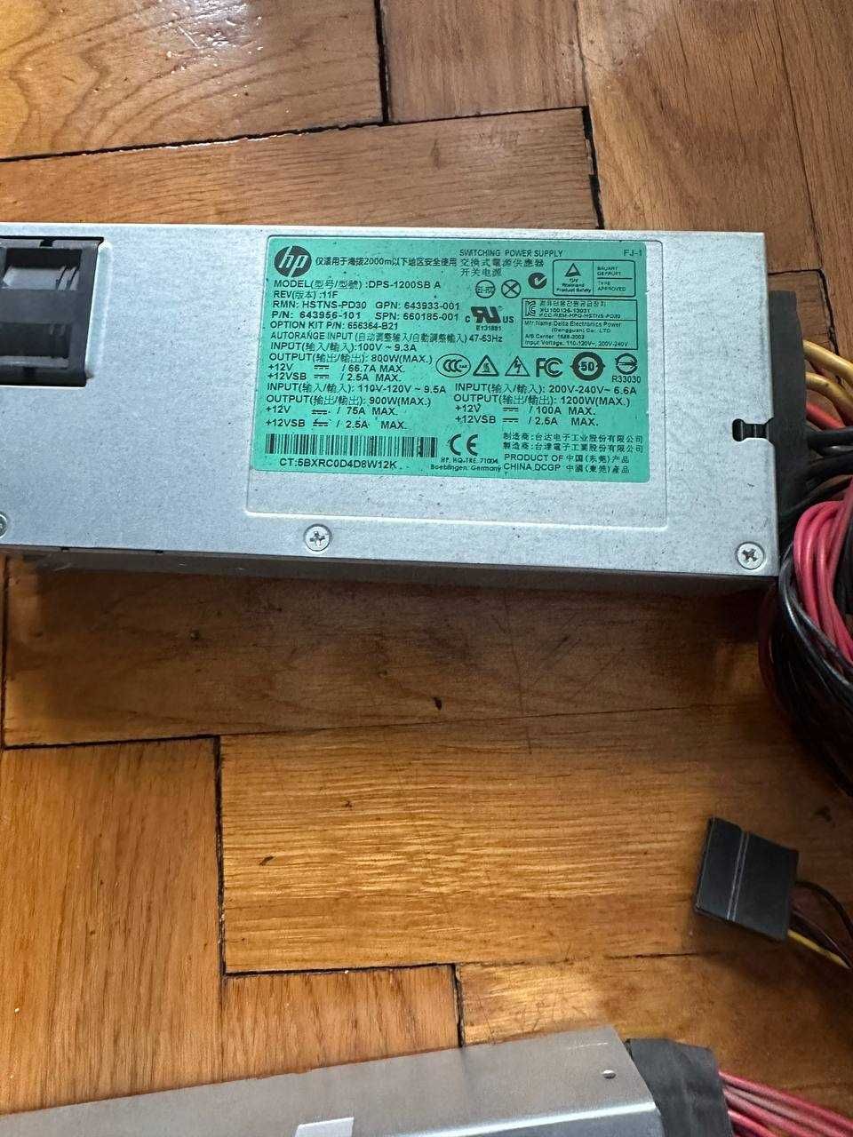 Блок живлення HP 1200W Platinum Platinum HotPlug Power Supply