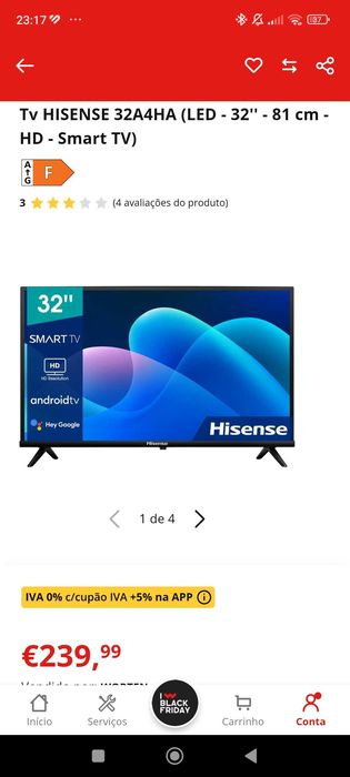 Tv Smart 32 Hisense