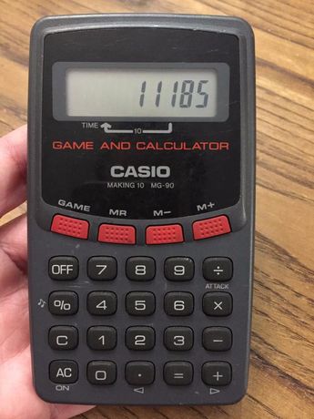 Casio Game And Calculator - Rara MG-90 calculadora retro vintage