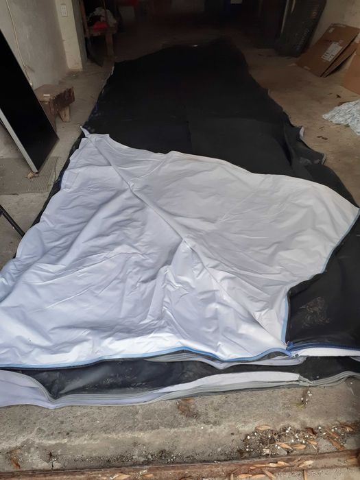 używane duże  wodoodporne, płachty, różne  rozmiary