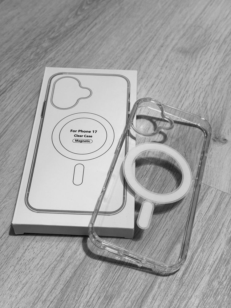 Case/Etui z MagSafe do iPhone 17 przezroczyste/clear