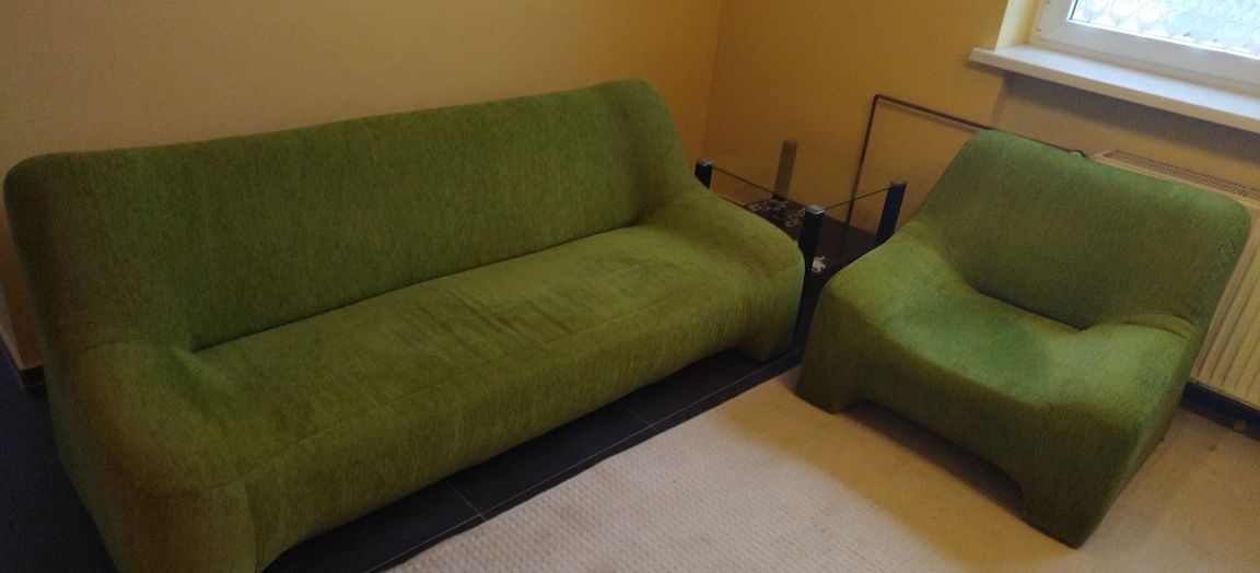 Kanapa tapczan sofa Ikea design bez funkcji spania 200x90 fotel 90x90