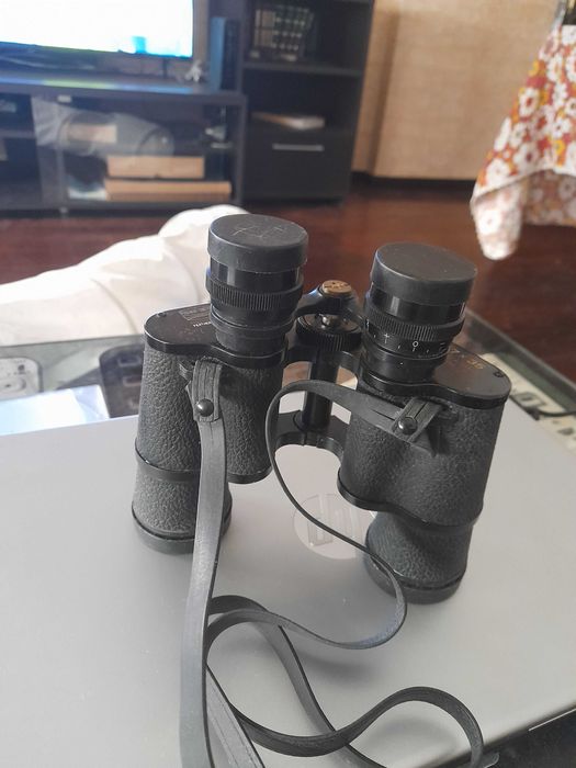 Binóculos Fisher Dietz vintage 7 x 35