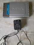 Модем роутер, комутатор D-Link DES-1008D, блок живлення, зарядне
