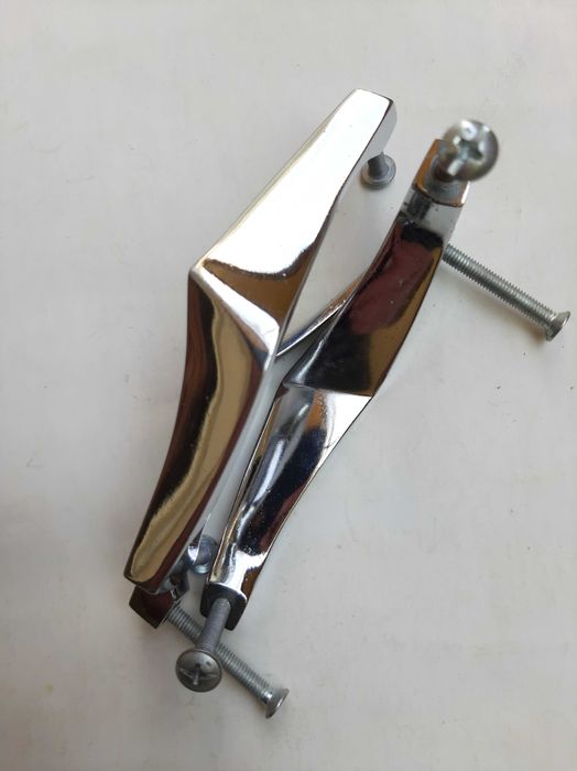 Ручка мебельная металл хром никель