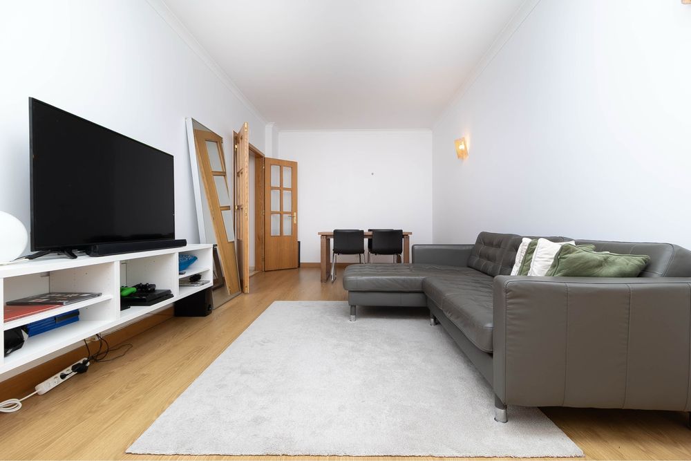 LANDSKRONA Sofá 3 lugares, c/chaise longue Cinza