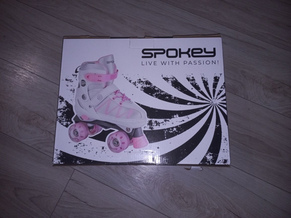 Wrotki Spokey Regulowane 38/41 nowe