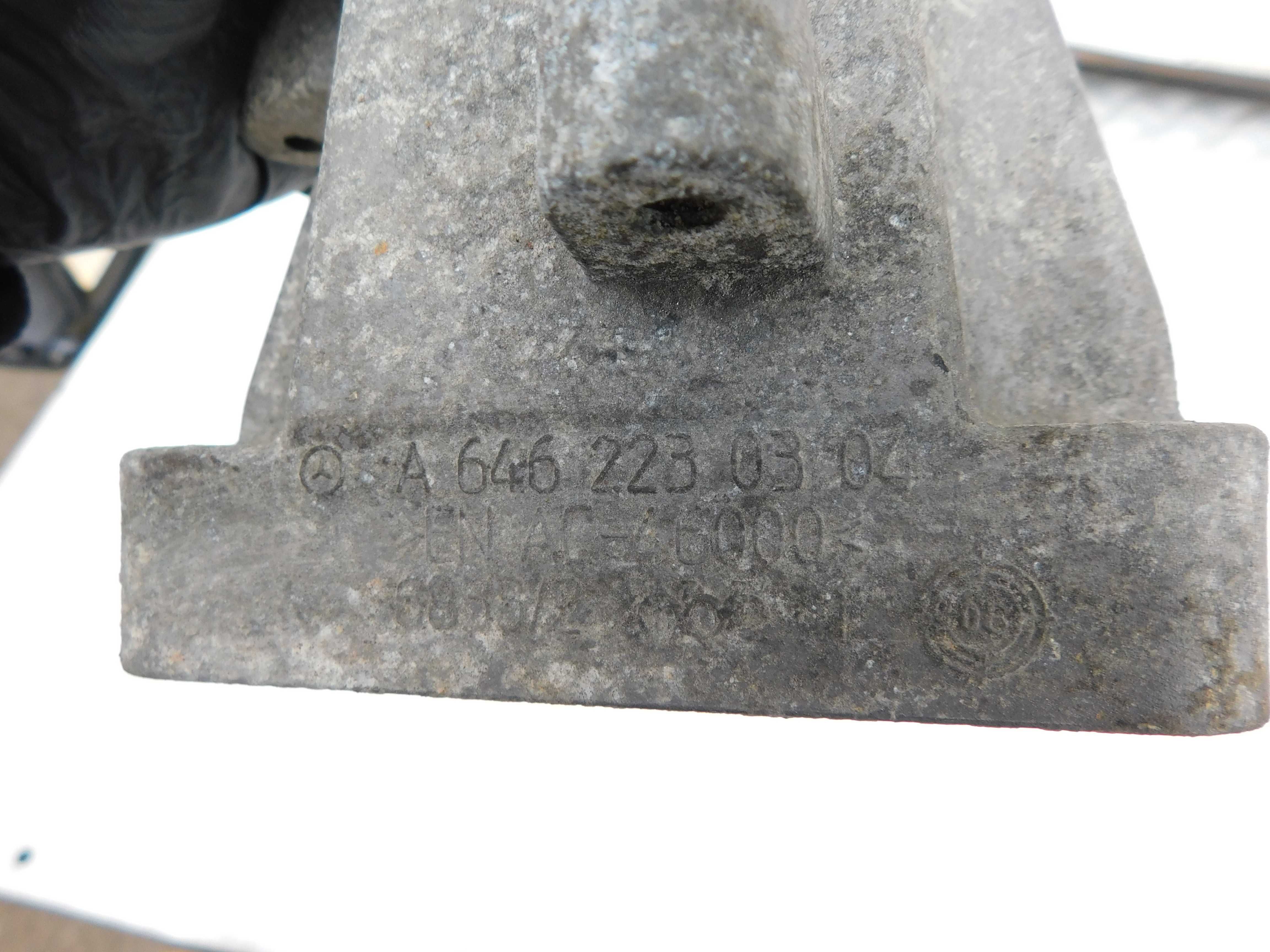 Łapa silnika komplet Mercedes Sprinter 2.9 TD 646 SWAP OEM sprawne