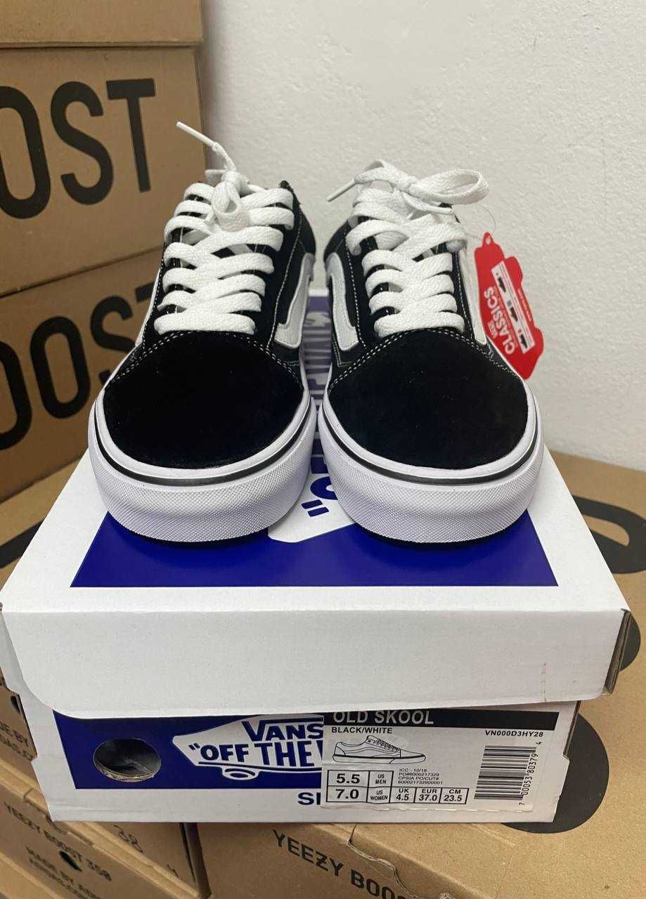 Летние кеды VANS old Skool black white / Кеди Ванс олд скул 38 39 40