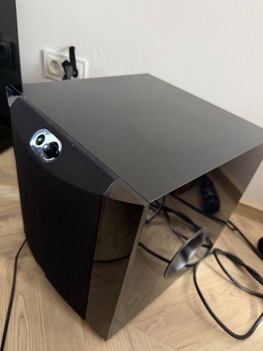 Mocny Zestaw Kino domowe 5.1 Yamaha seria NS czarny piano