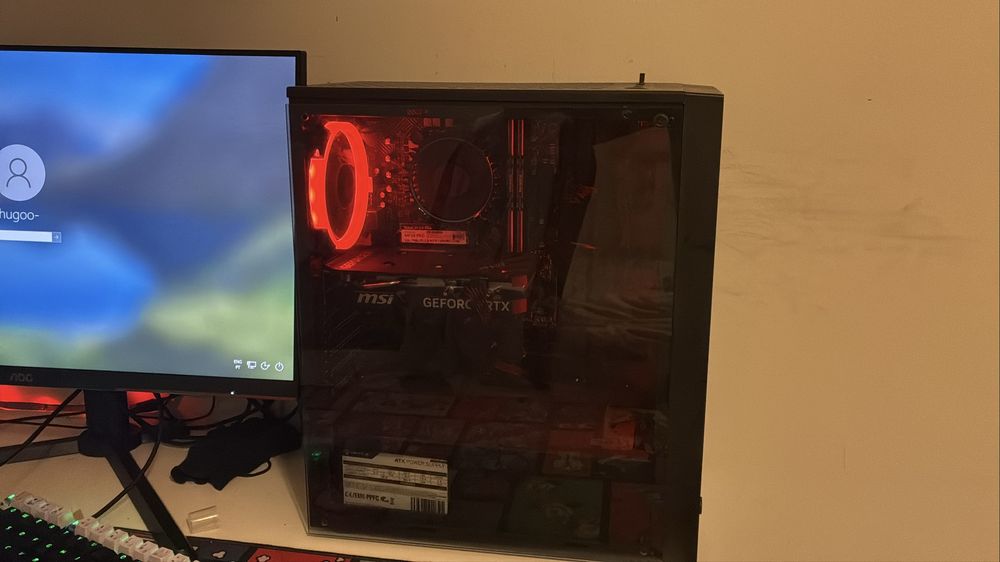 intel i5 12ªF |RTX 4060 8gb| 16RAM | Ainda com garantia 2 anos!