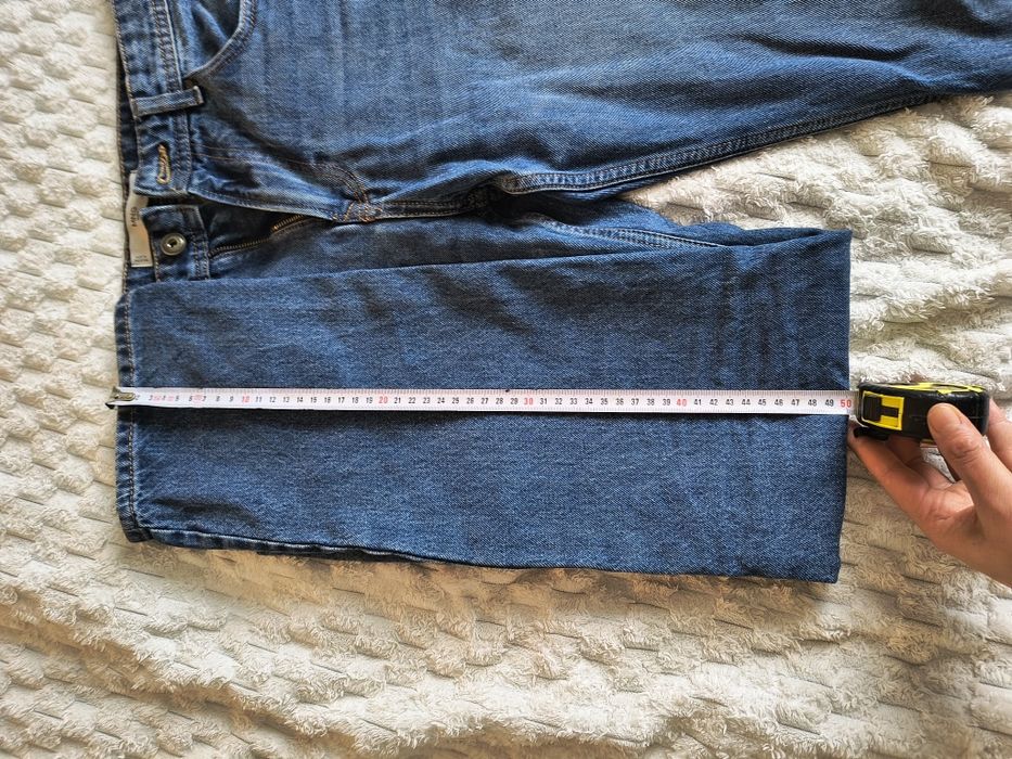 Джинси сині чоловічі Mango Men EUR 42, BOB Straight