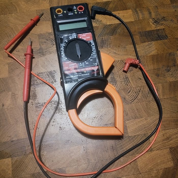 Струмовимірювальні кліщі, з функцією мультиметра та термопарою PROTEST