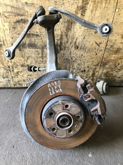 Zwrotnica Lewa A4 B8 A5 A6 Q5 Lift 12-15 4G0407241C Komplet