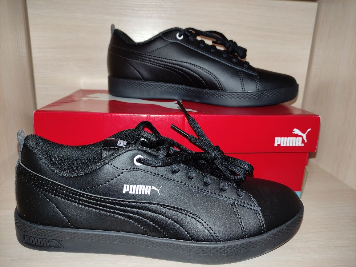 Чорні кросівки Puma Smash WNS V2 L оригінал нові 38 розмір