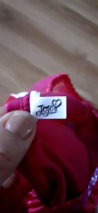 Strój karnawałowy sukienka Jo-jo dziewczynka z kokardkami 3-4 lata