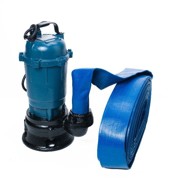 Pompa do wody brudnej szamba z rozdrabniaczem + wąż 50m
