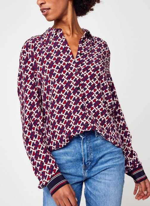 Damska koszula z monogramem TOMMY HILFIGER r.S stan idealny