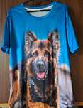 Bluzka koszulka t-shirt unisex L pies owczarek nowa +gratis