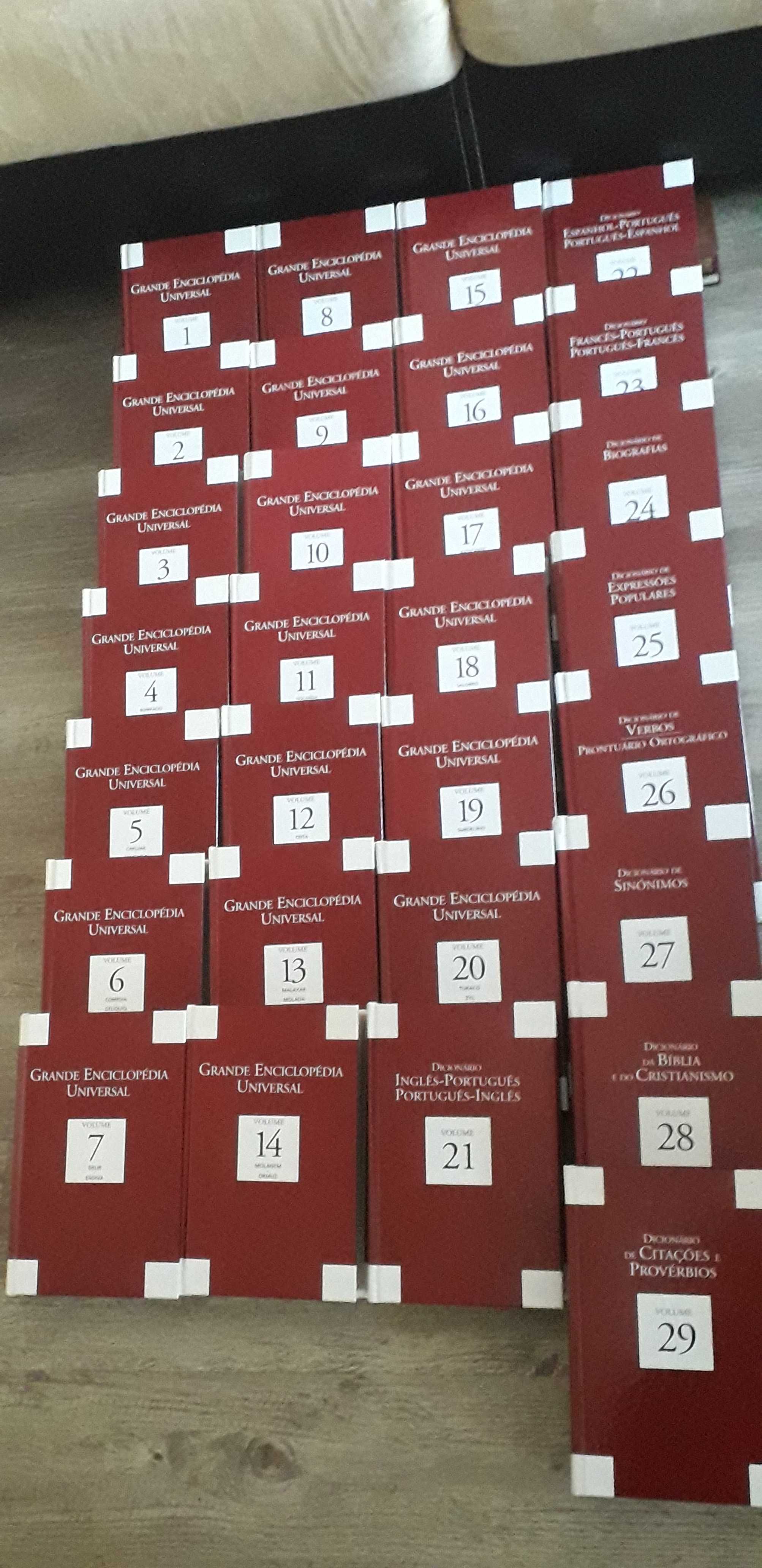 Colecção Grande Enciclopédia Universal 29 Volumes