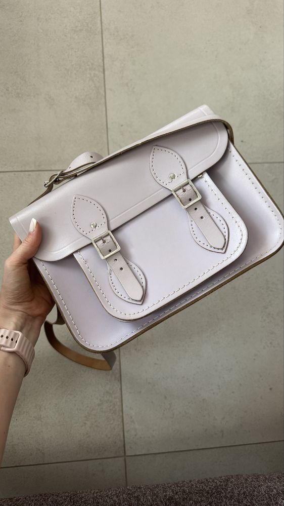 Сумка cambridge satchel оригінал бузкова