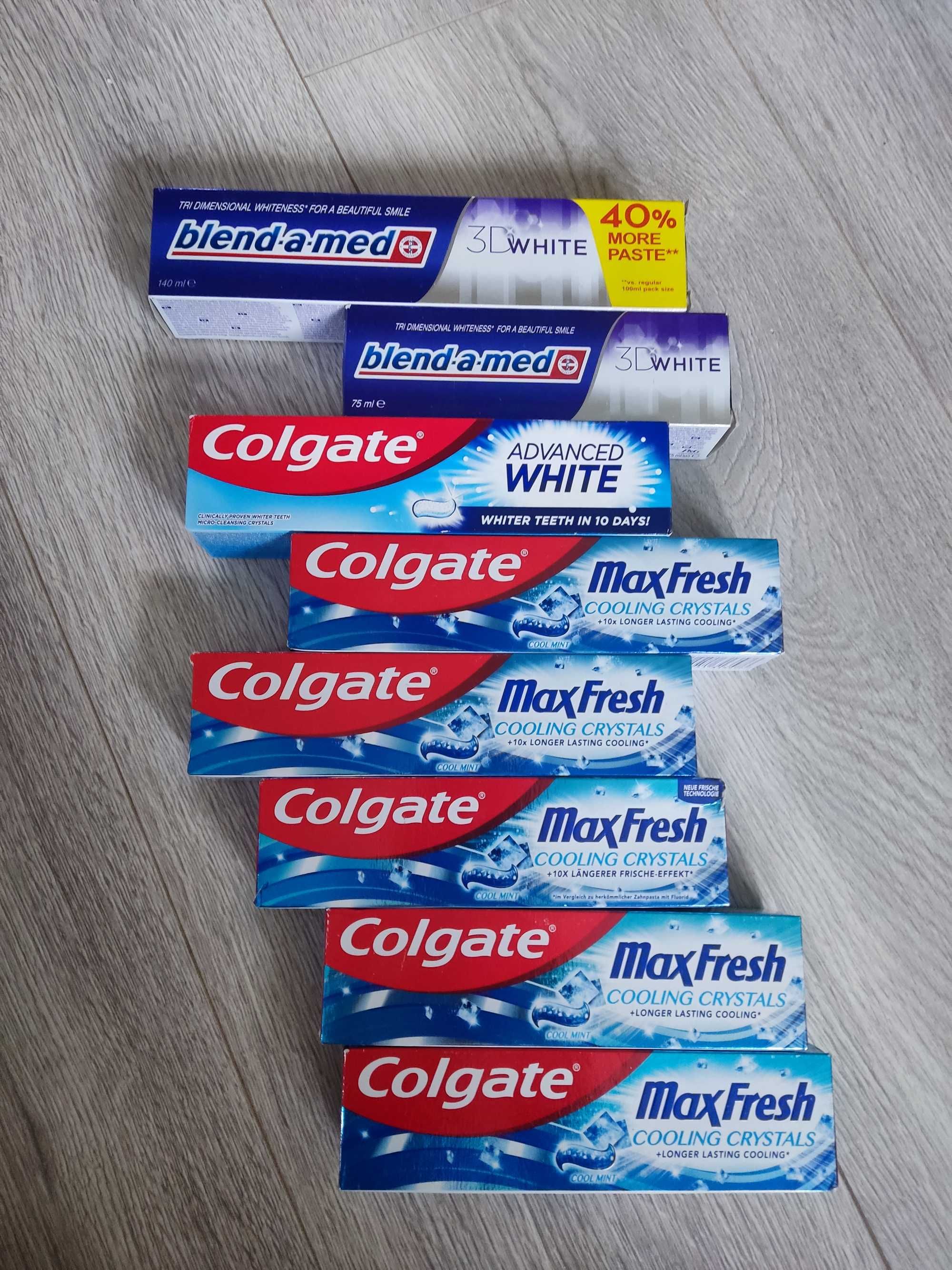 Зубні пасти Colgate,Blend-a-med