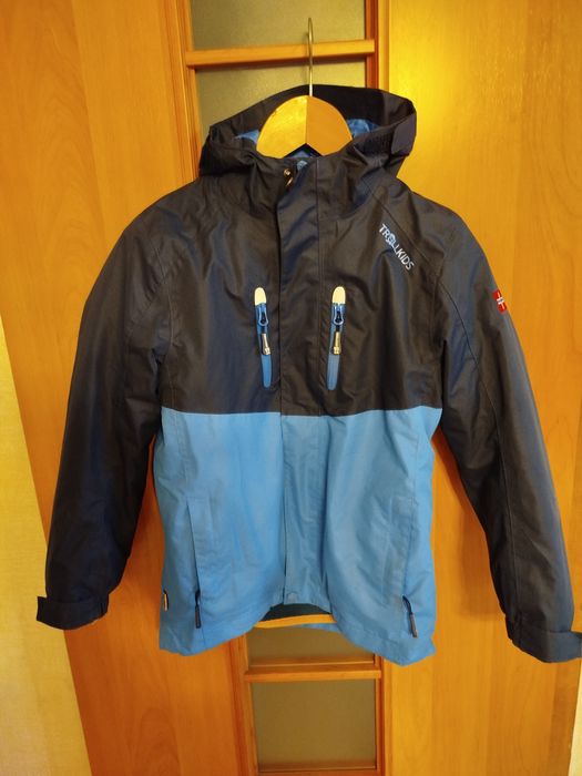 Kurtka zimowa narciarska Trollkids 140