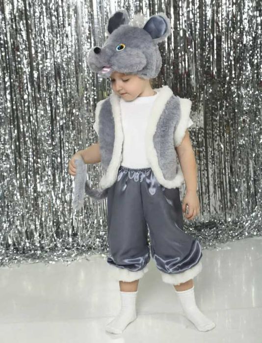 Костюм Зайчика Зайця Зайца Волка Вовка Мышонка Мишеня Котика Кота