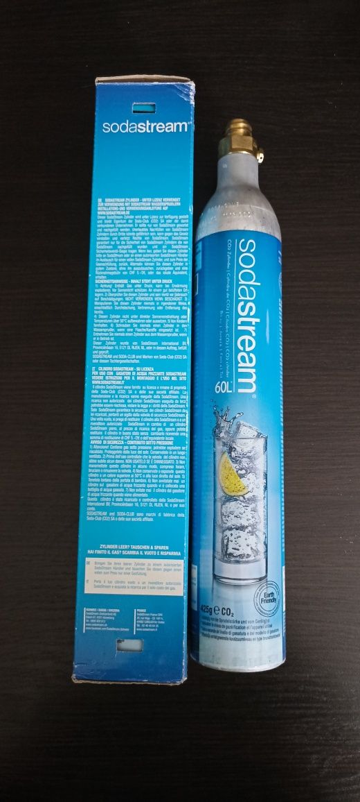 Cylinder, nabój, wkład do Sodastream 60L