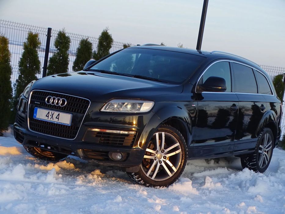 Audi Q7 3.0 TDI 240KM S-Line 7-miejsc Xenon Skóra Panorama Kamera S.PL Zamiana