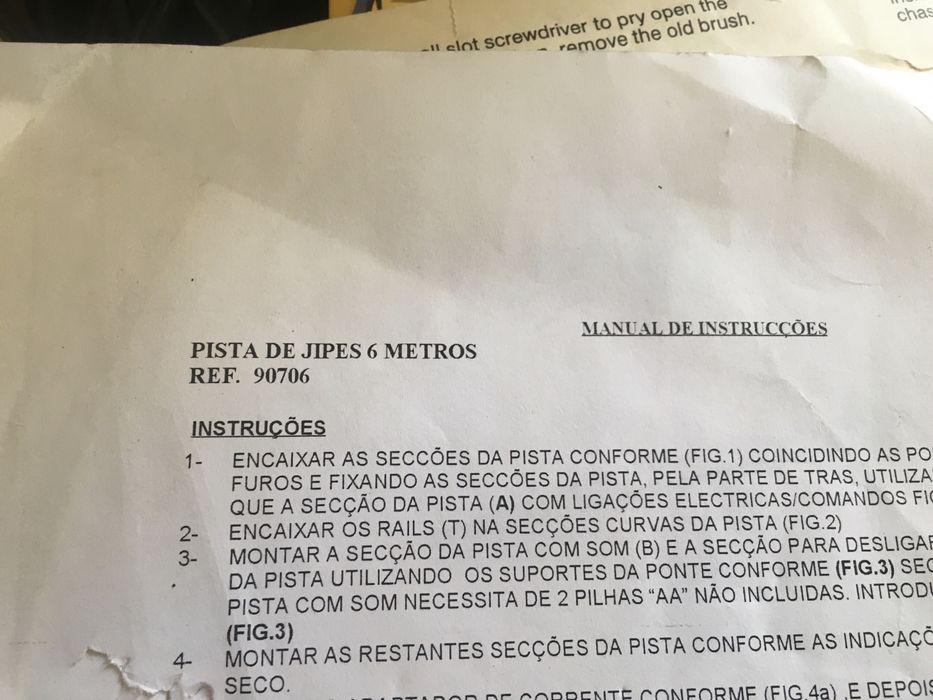 Pista de carros a eletrica