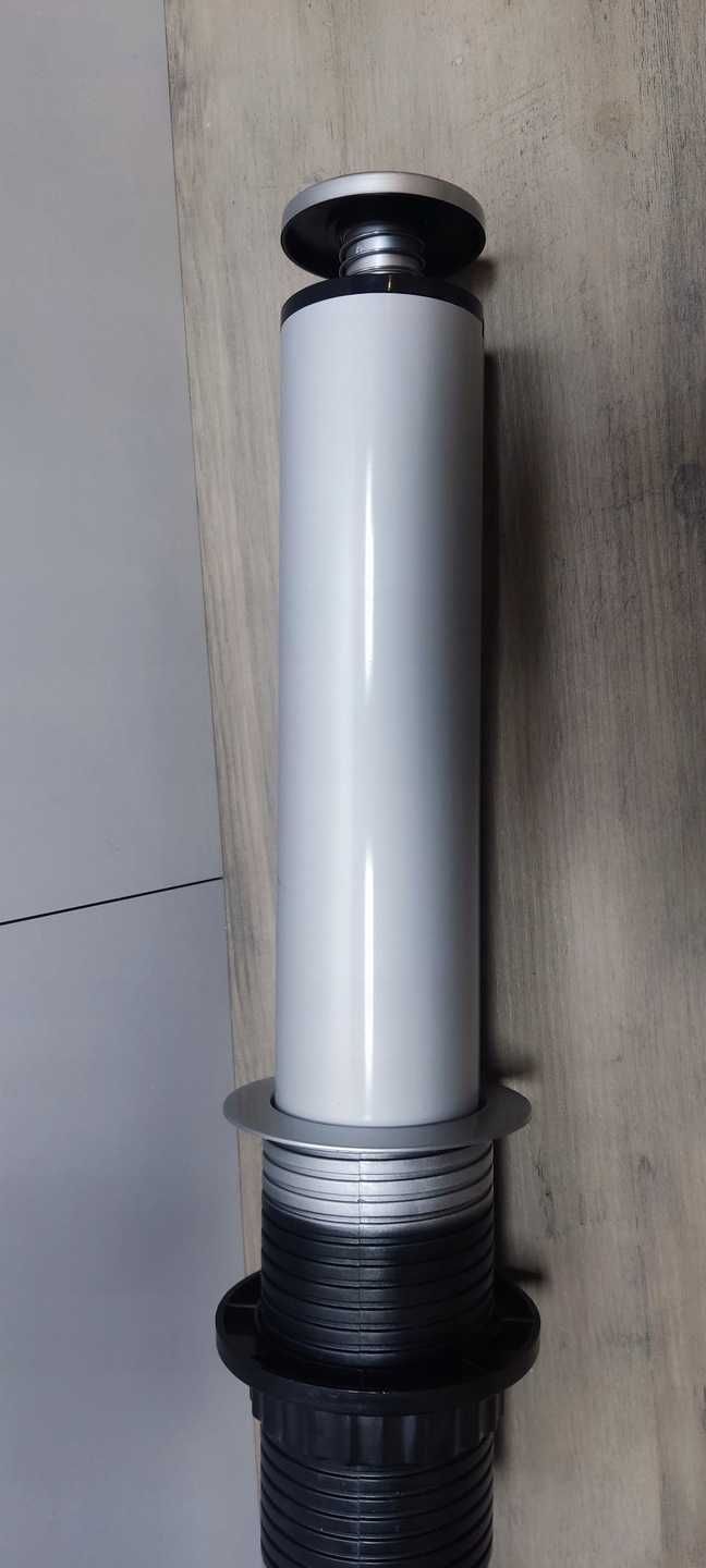 Gniazdo stołowe chowane 3x gniazda 2x USB-A 1x USB-C 4000W