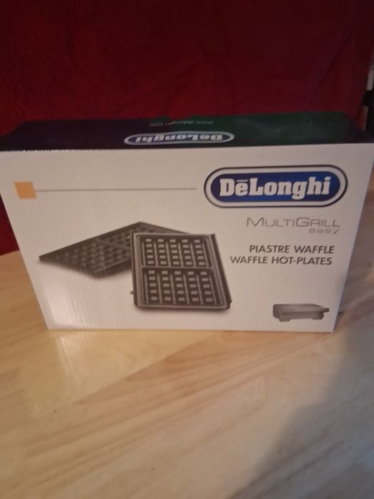 Nowe płyty do grila Delongi do robienia gofrów