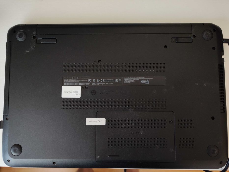 Laptop HP 15 z dyskiem SSD