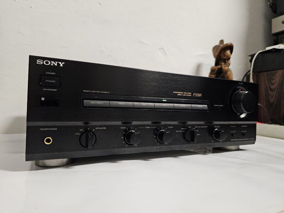 Wzmacniacz stereo Sony TA-F 519 R, 2x 105