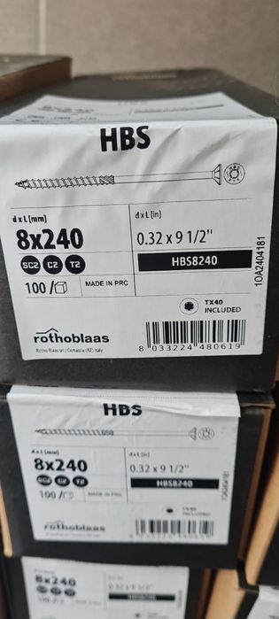 Wkręty Cisielskie  rothoblaas 8x240