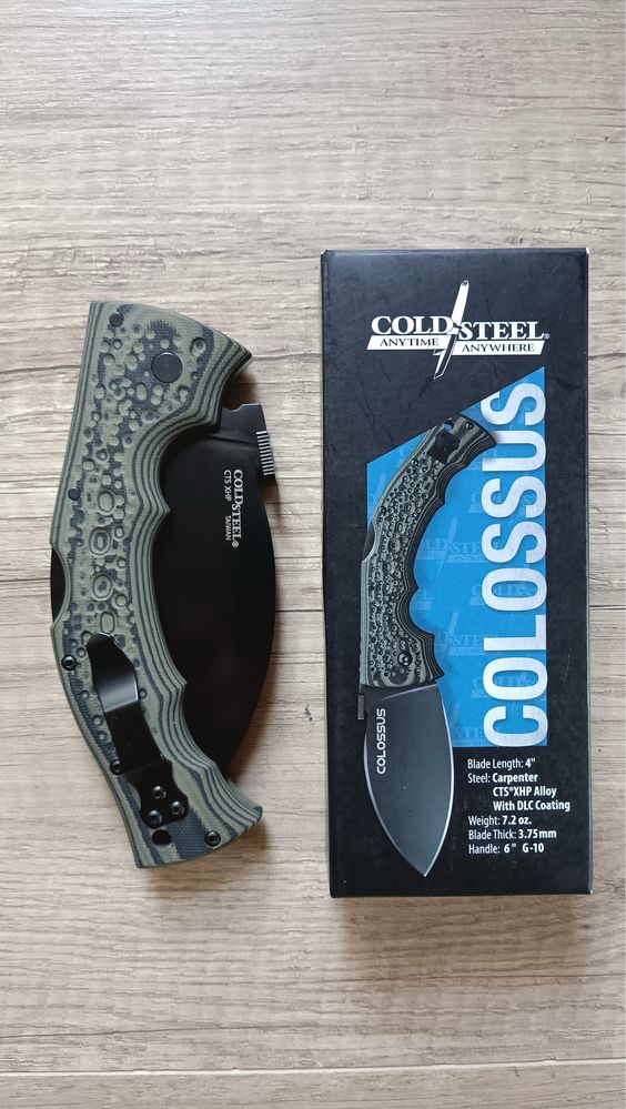 Cold Steel 28DWB Colossus  II CTS-XHP Оригінал! Складний ніж