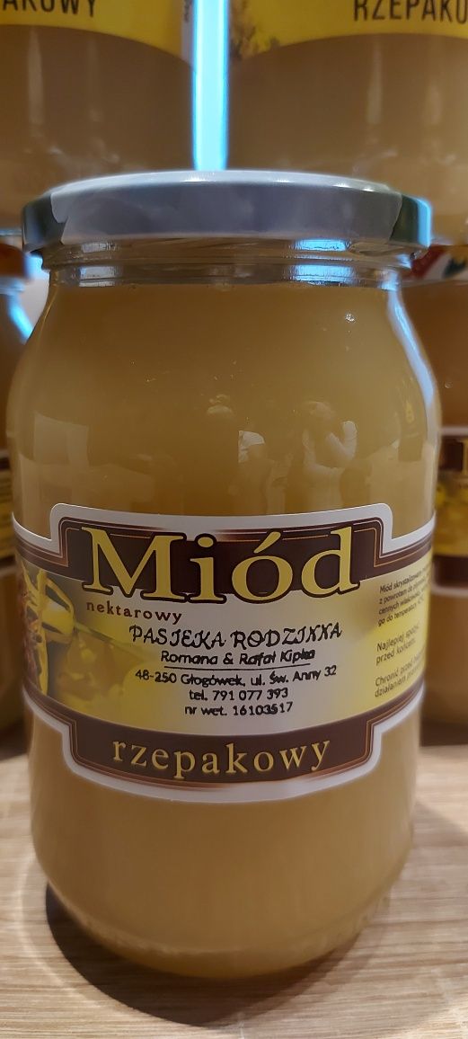 Miód z własnej pasieki