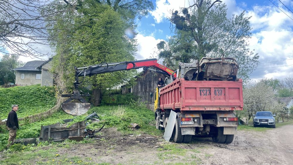 Оренда! Маніпулятор Самоскид Грейфер! Вантажні перевезення