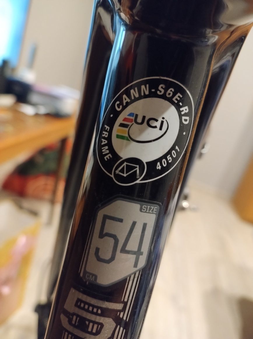 Cannondale karbonowy rower supersix EVO UCI 54 zamiana