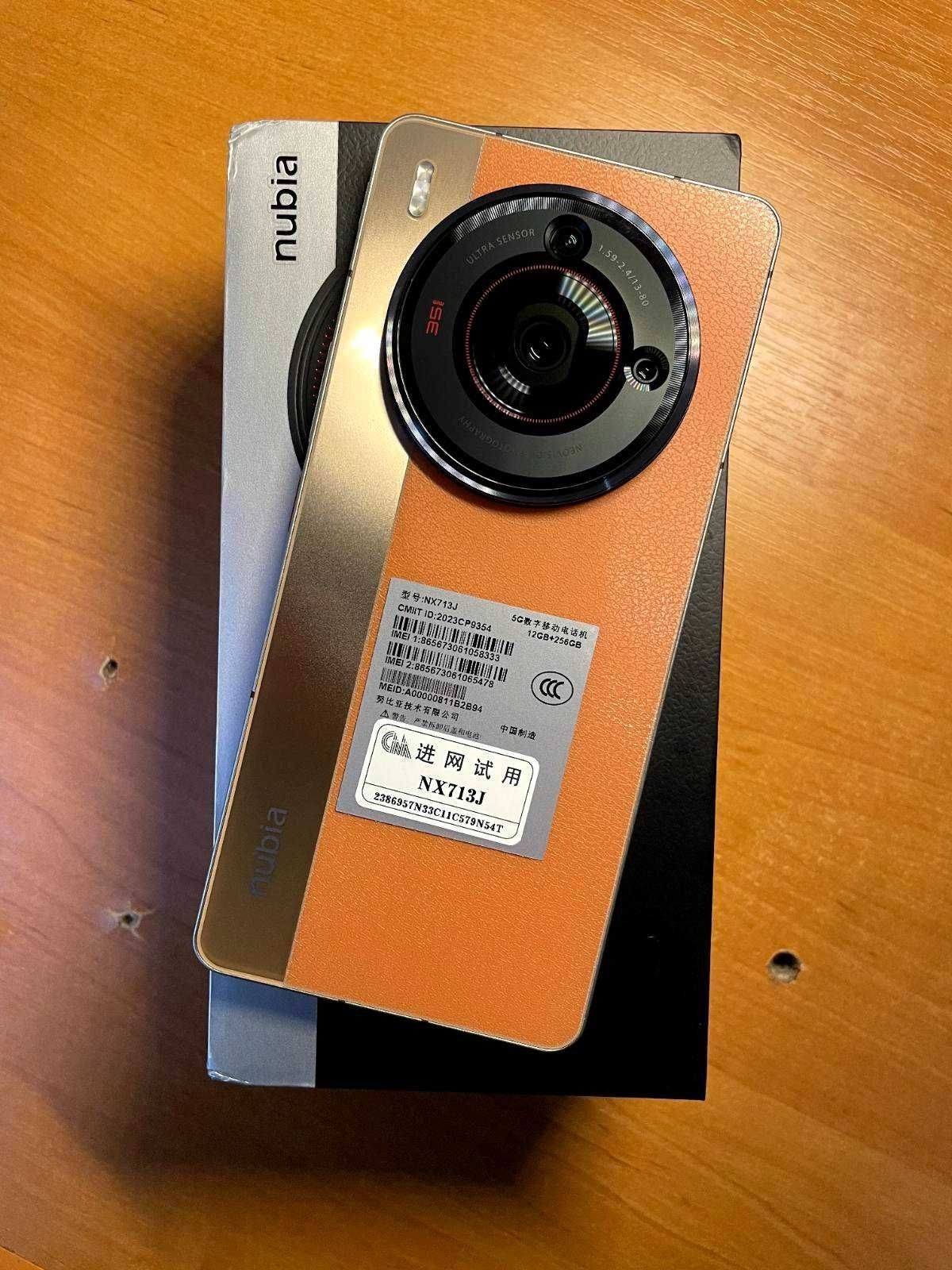 Nubia Z50S PRO 12/256гб камерафон SD8 Gen2 5100mah