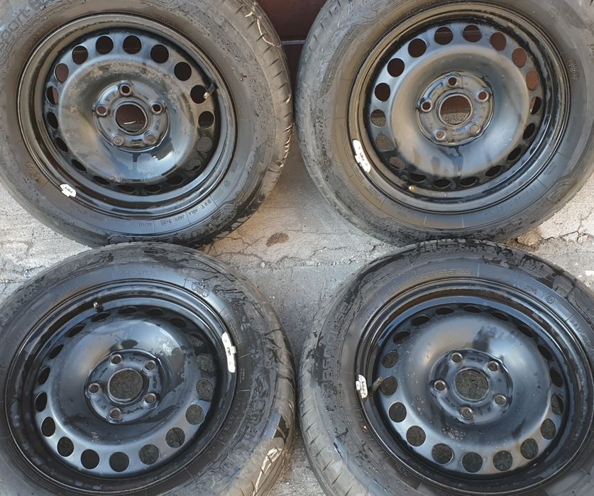 Felgi stalowe 15 5x112 6J ET 47 Stalówki Audi Skoda Volkswagen Seat