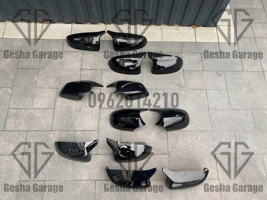 Накладки на зеркала БМВ BMW e70 e90 e92 f10 f15 f25 f30 f80 f85 f86