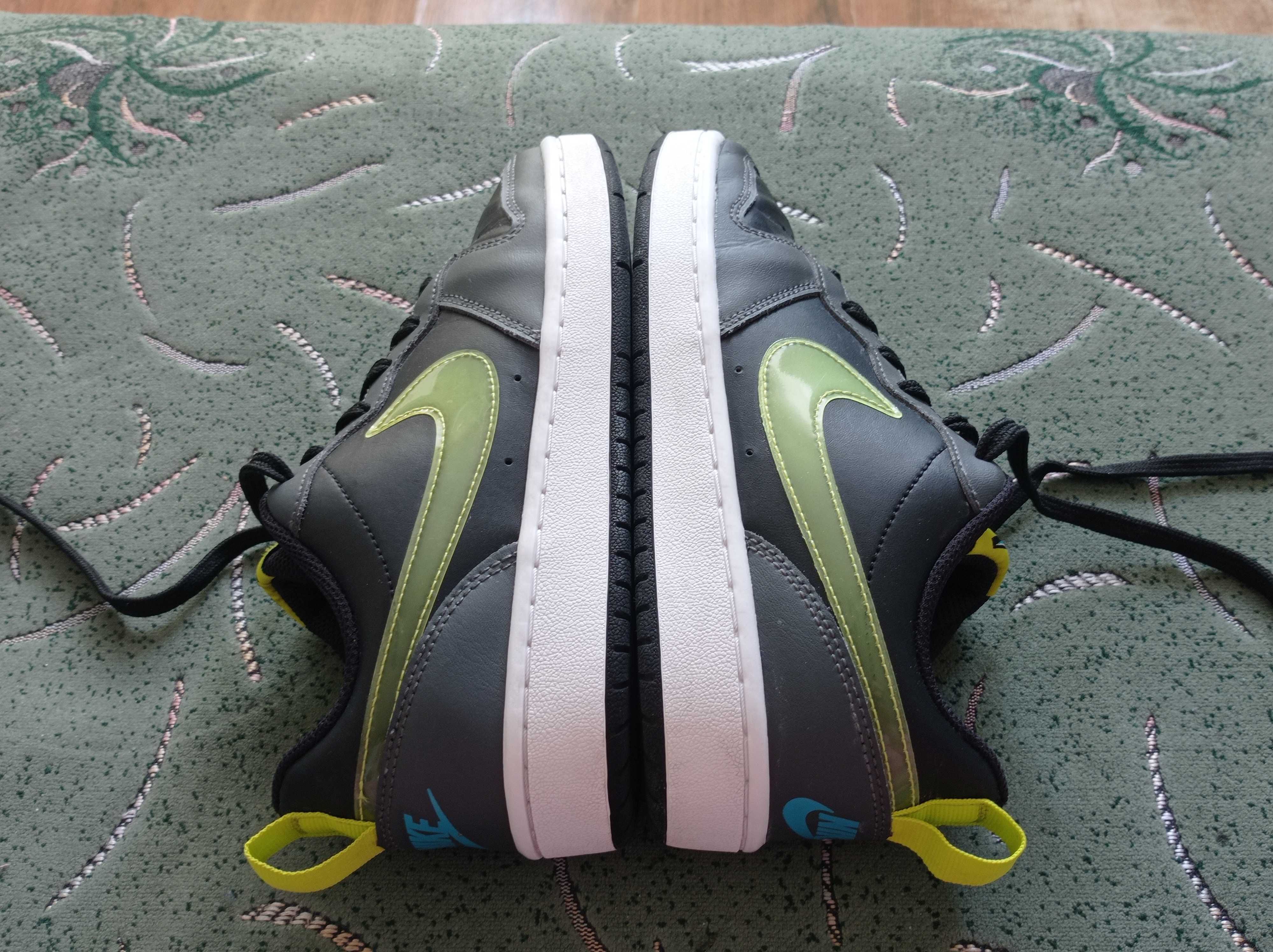 Кроссовки /кеды кожаные Nike оригинал размер-37,5 стелька-23,5-24см