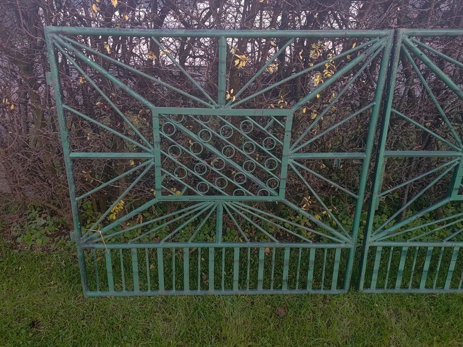Brama wiazdowa 320x150cm stalowa używana