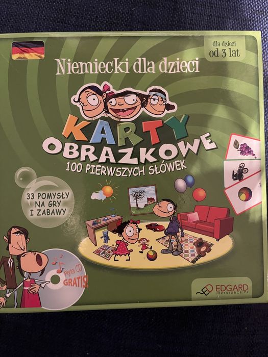 Karty dla dzieci angielski i niemiecki