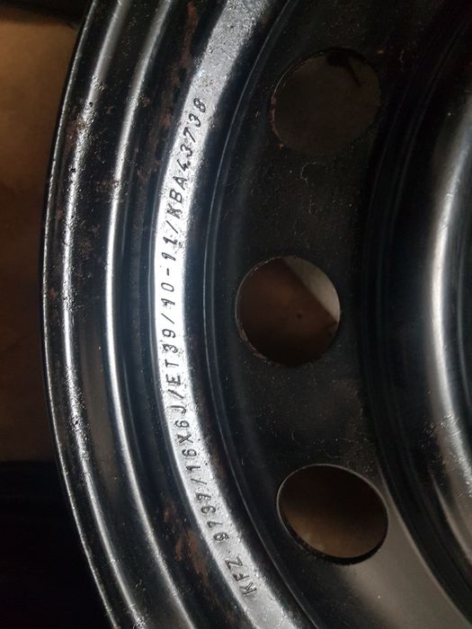 Toyota Диски kfz 9737 6jx16 5x100 et39 Оригинал