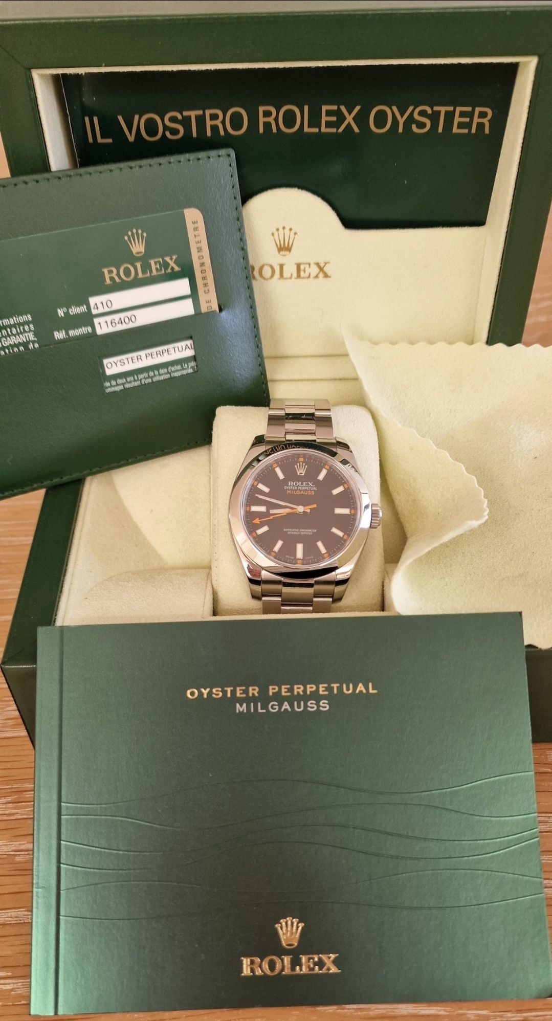 Rolex Milgauss Ref 116400