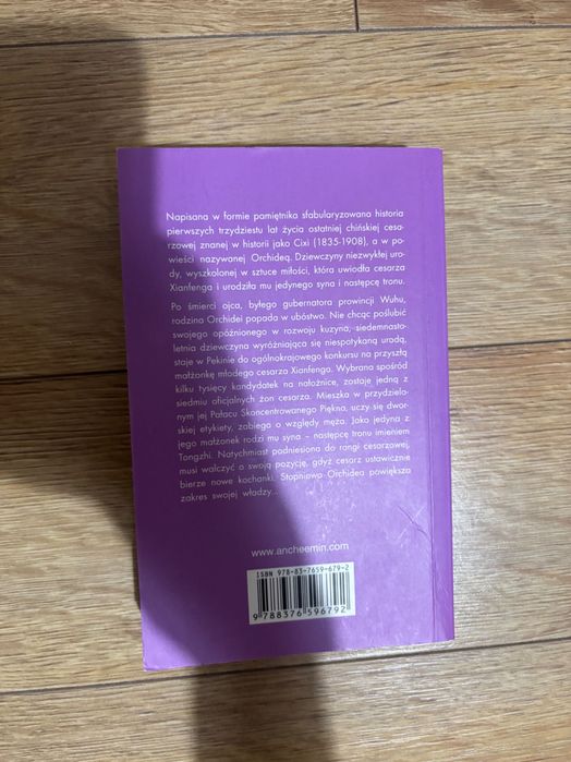Książka Cesarzowa Orchidea Anchee Min